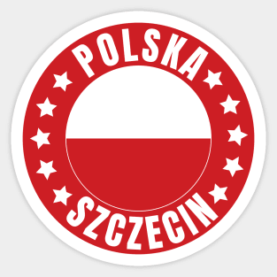 Szczecin Polska Sticker